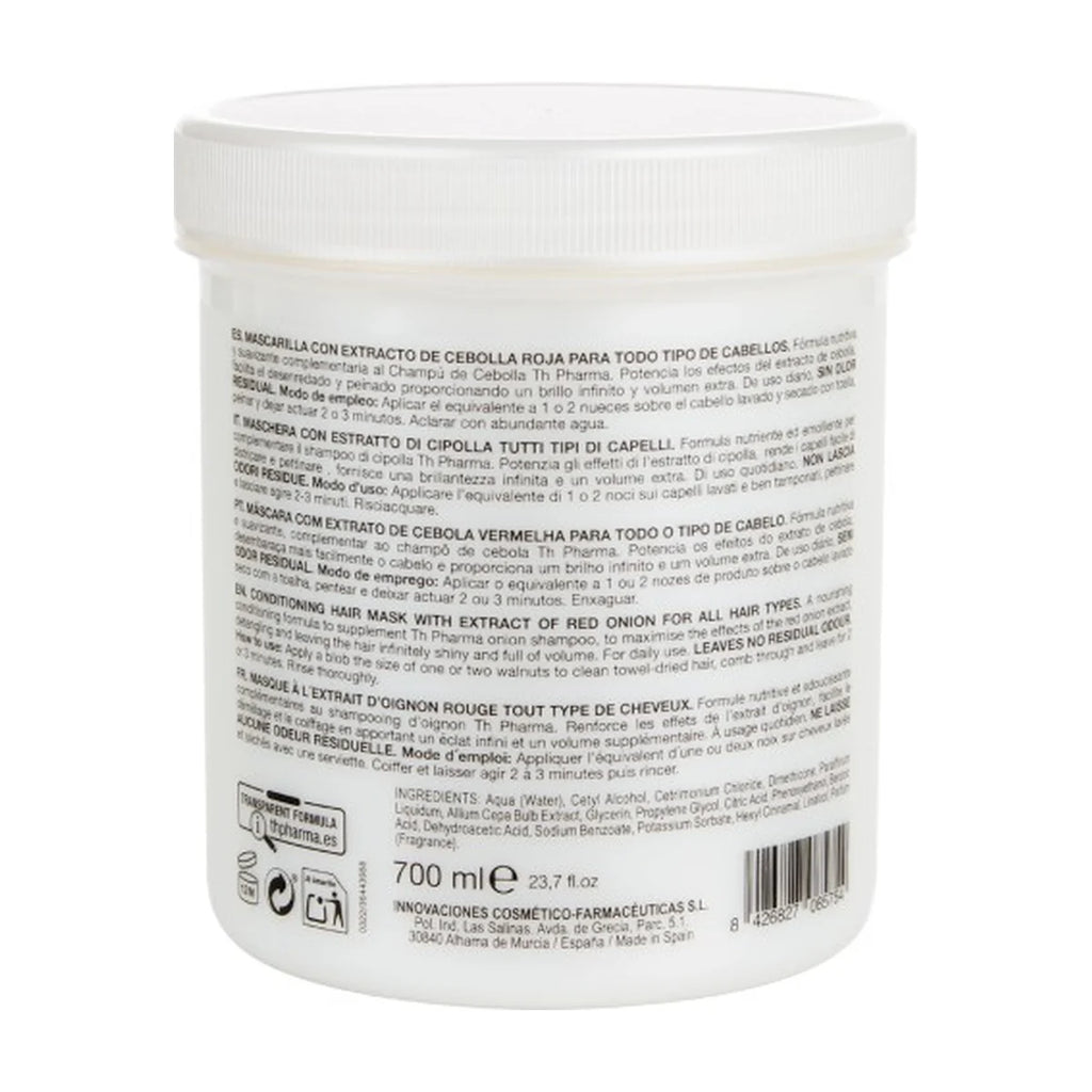 TH Pharma Mascarilla Cebolla Roja 700 ml - reverso