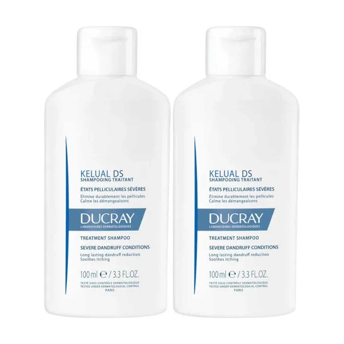 Ducray Kelual DS Champú Tratante Duplo 2 x 100 ml