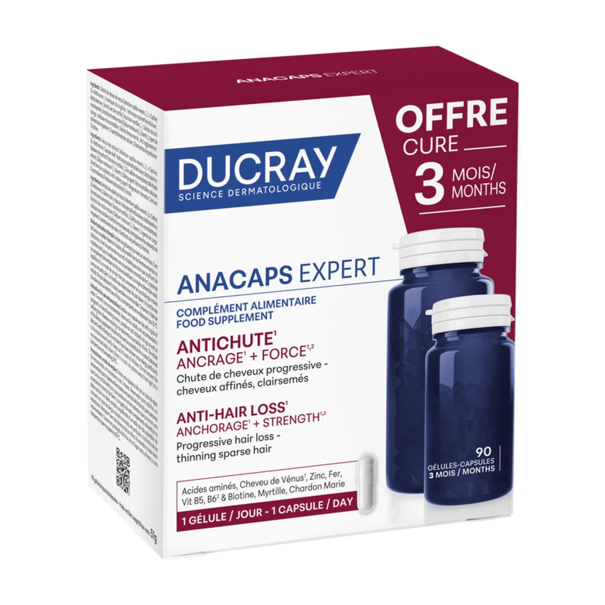 Ducray Anacaps Expert 90 cápsulas