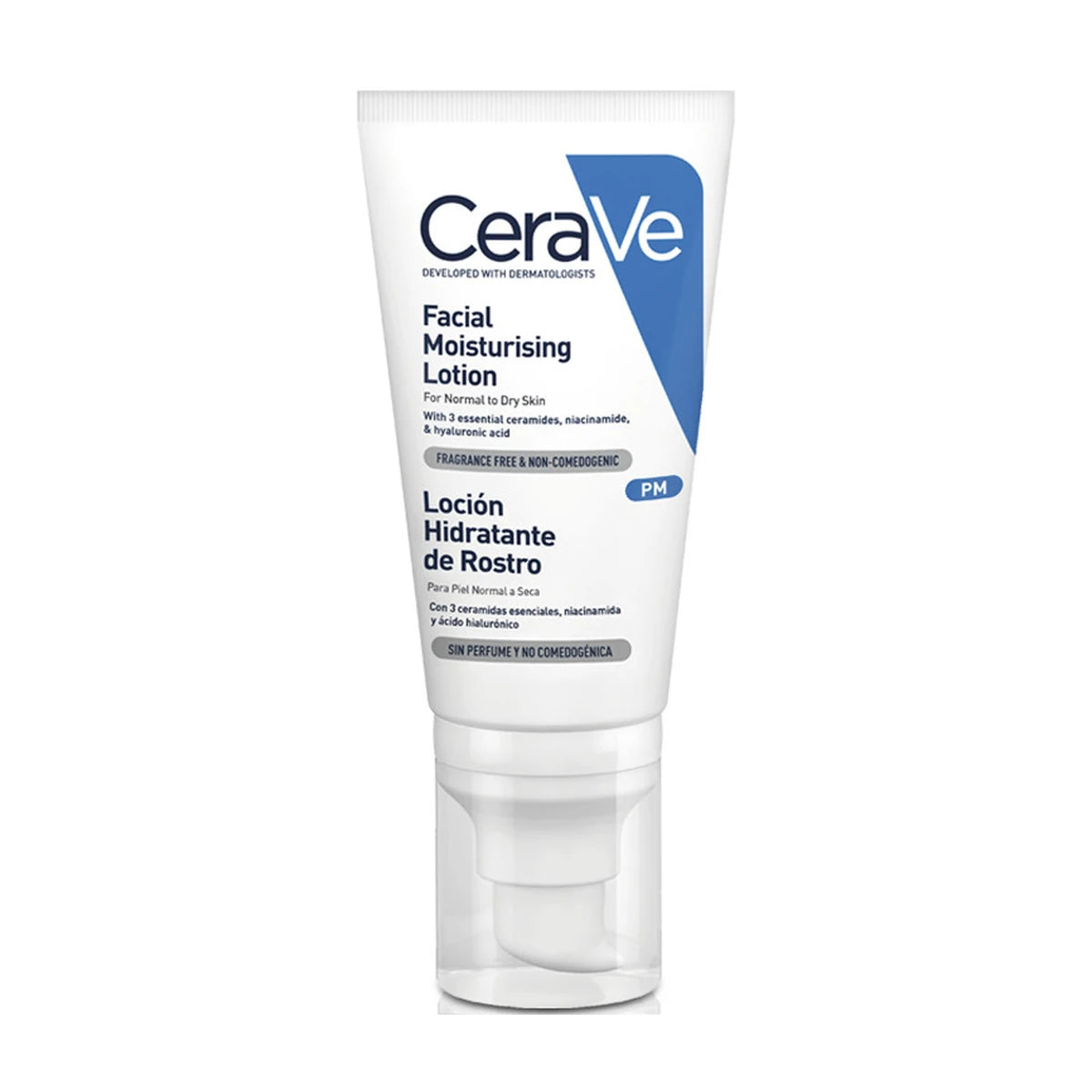 CeraVe Loción Hidratante de Rostro PM 52 ml — producto