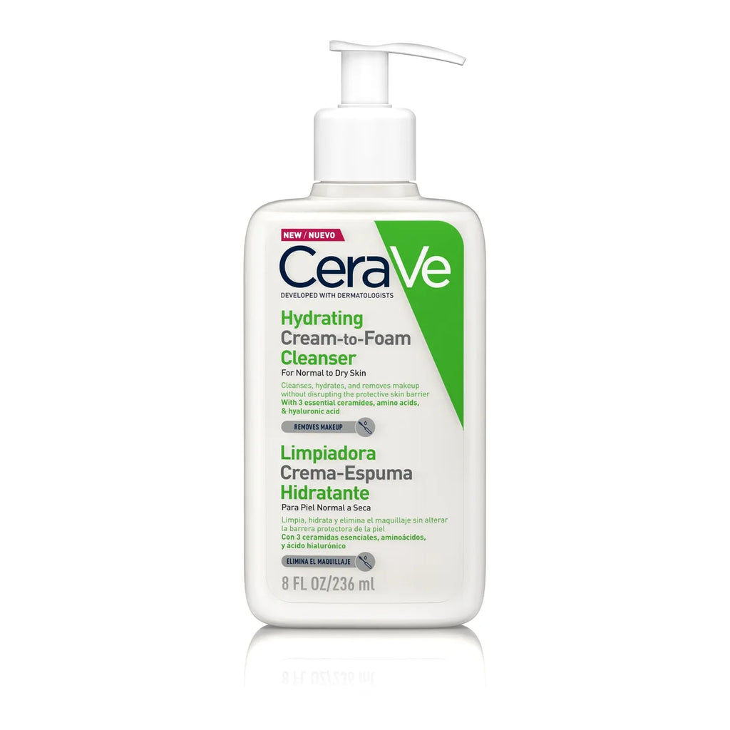 CeraVe Limpiador Crema-Espuma Hidratante