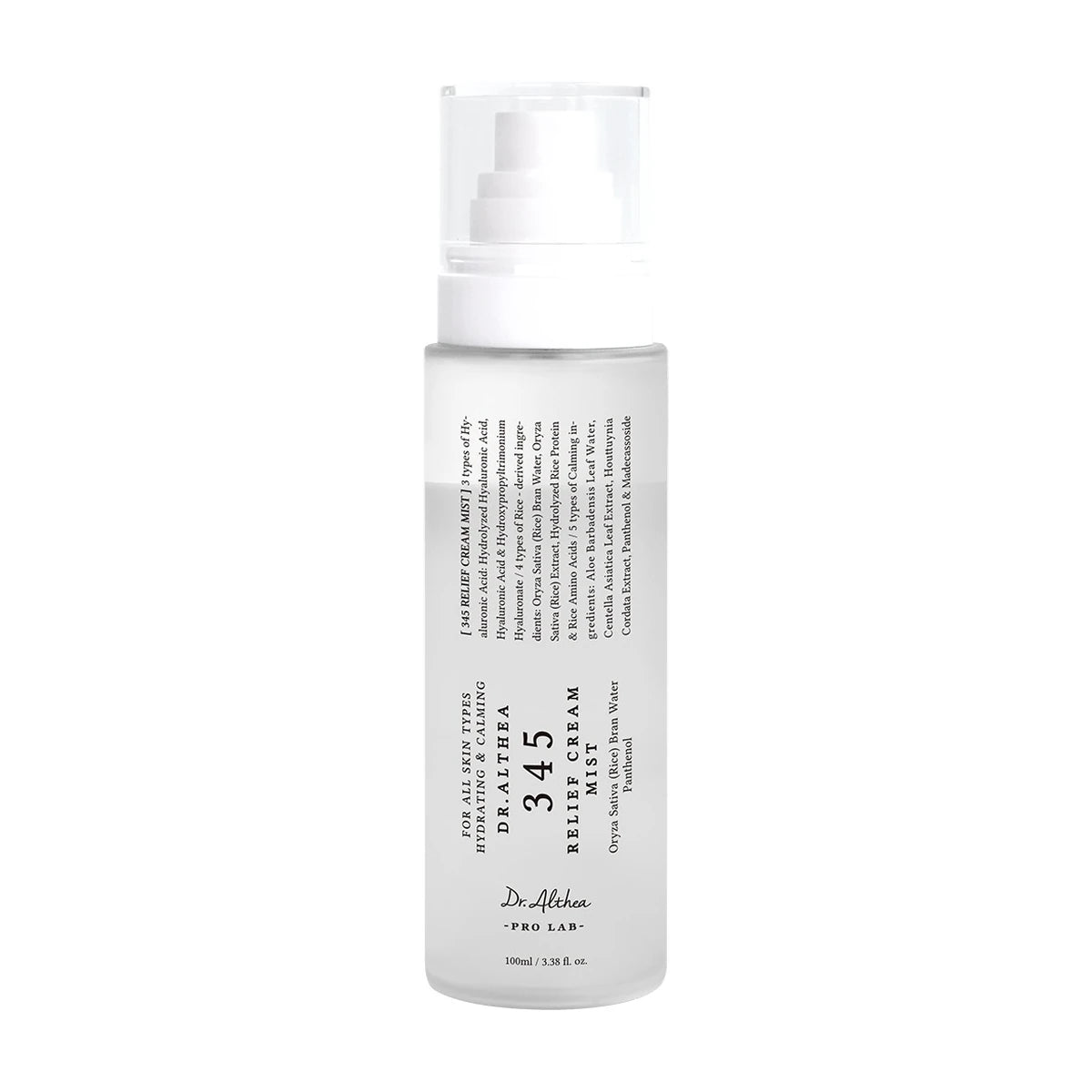 Dr. Althea 345 Relief Cream Mist 100 ml - vista frontal
