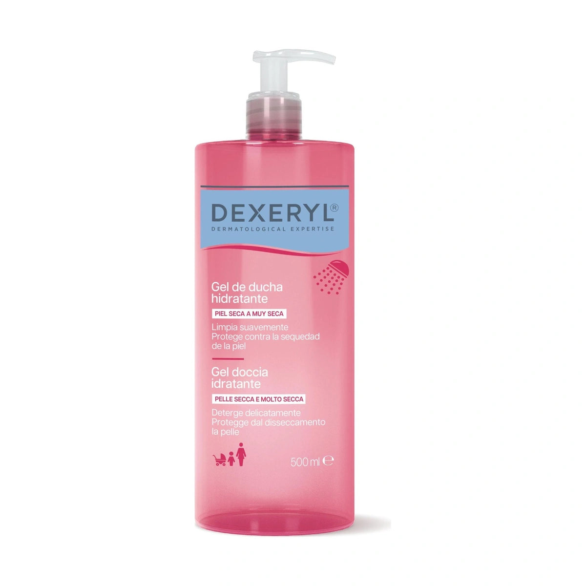 Dexeryl Gel de Ducha Hidratante | Piel Seca y Muy Seca