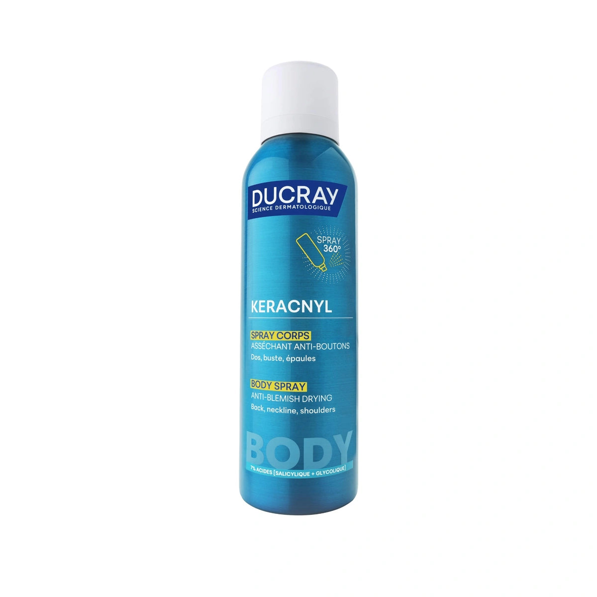 Keracnyl Spray Corporal Secante Antiimperfecciones | Acné Corporal, Granos y Marcas