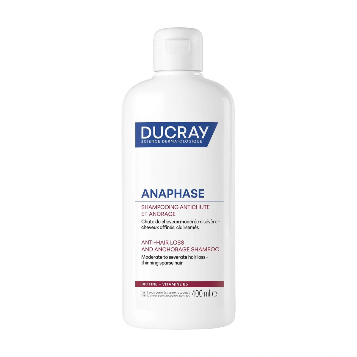 Ducray Anaphase Champú Complemento Anticaída | Cabello Débil y Caída Capilar | 400 ml