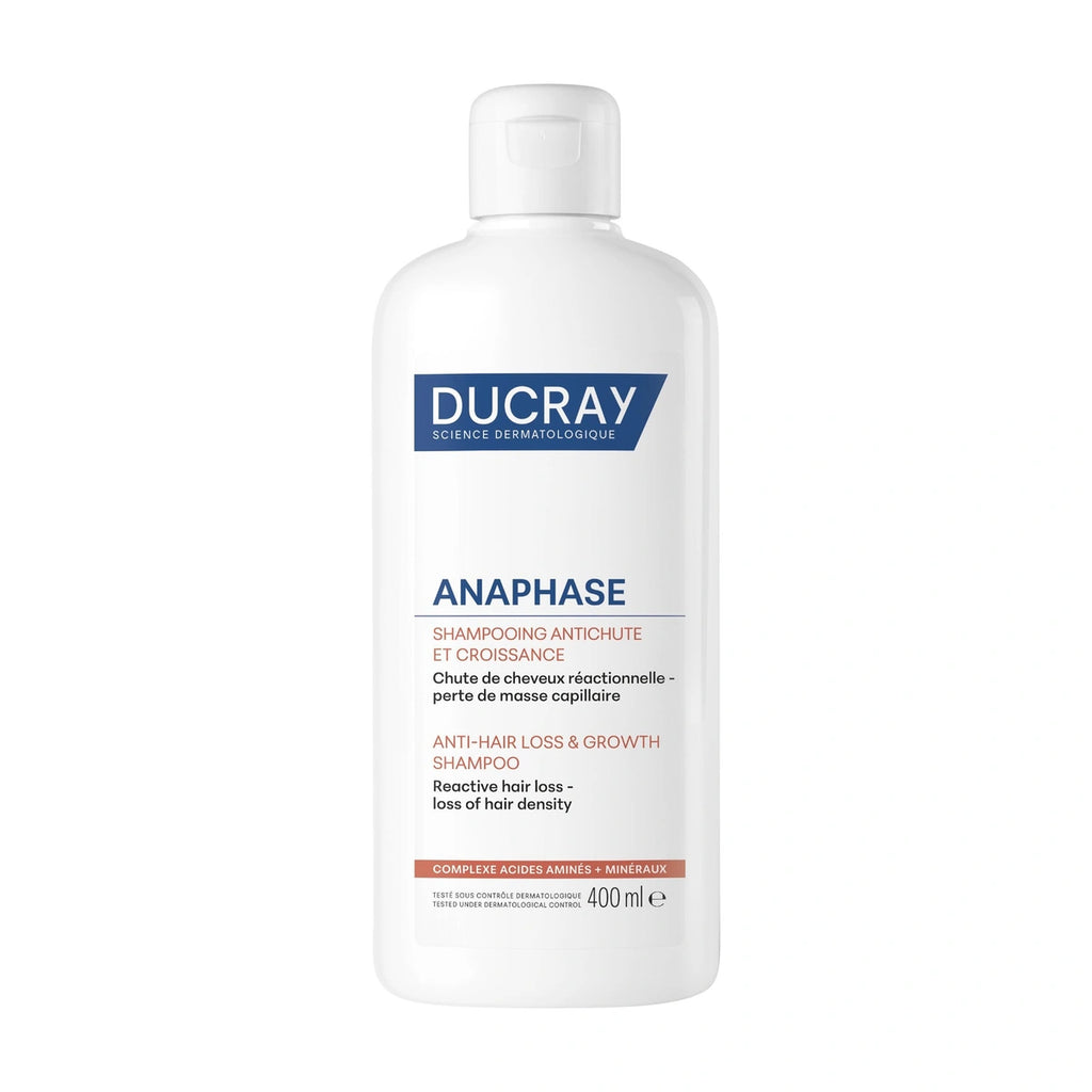 Ducray Anaphase Champú Anticaída y Crecimiento | Caída Reaccional y Crecimiento Capilar | 400 ml