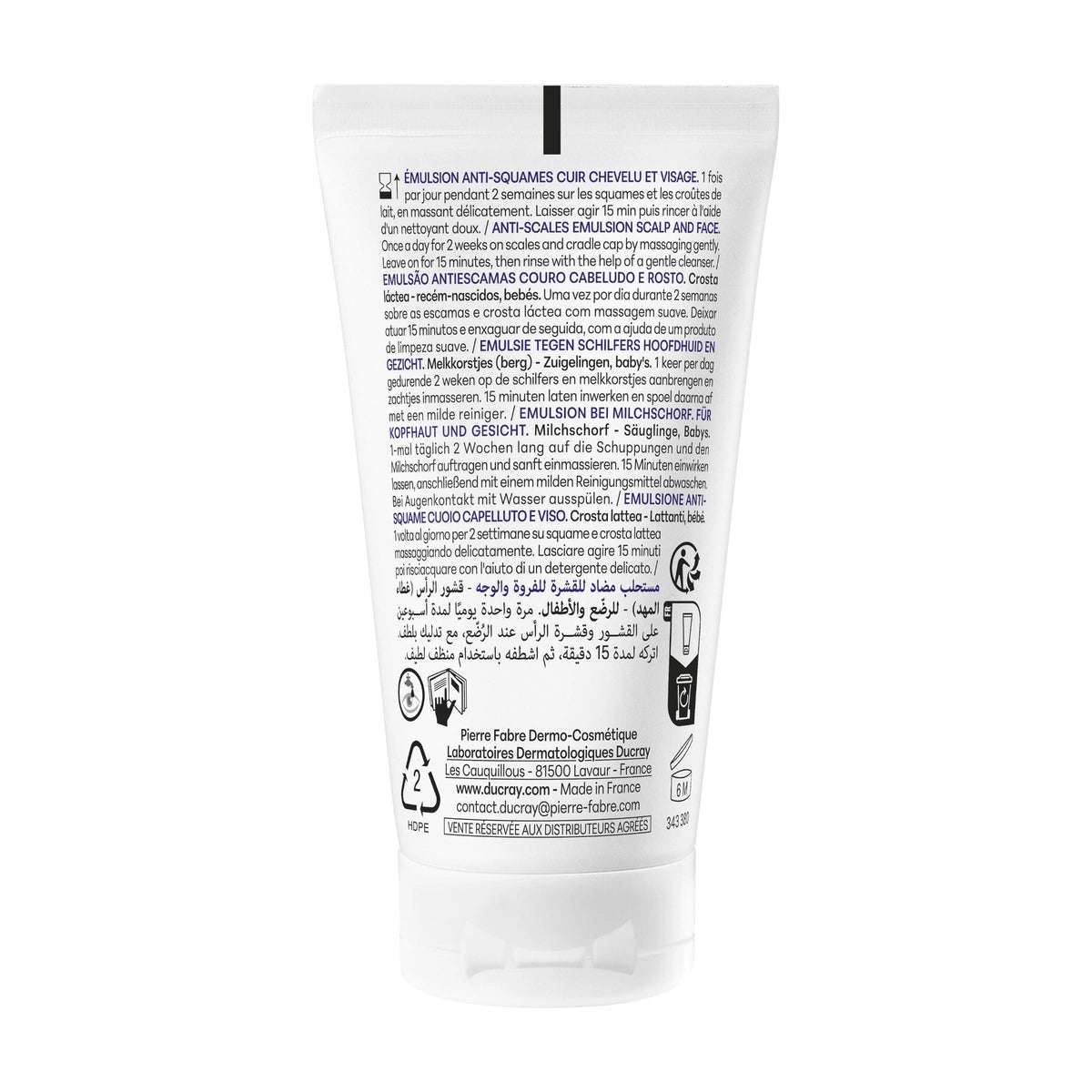 Ducray Kelual Emulsión Queratorreductora | Costra Láctea del Bebé | 50 ml