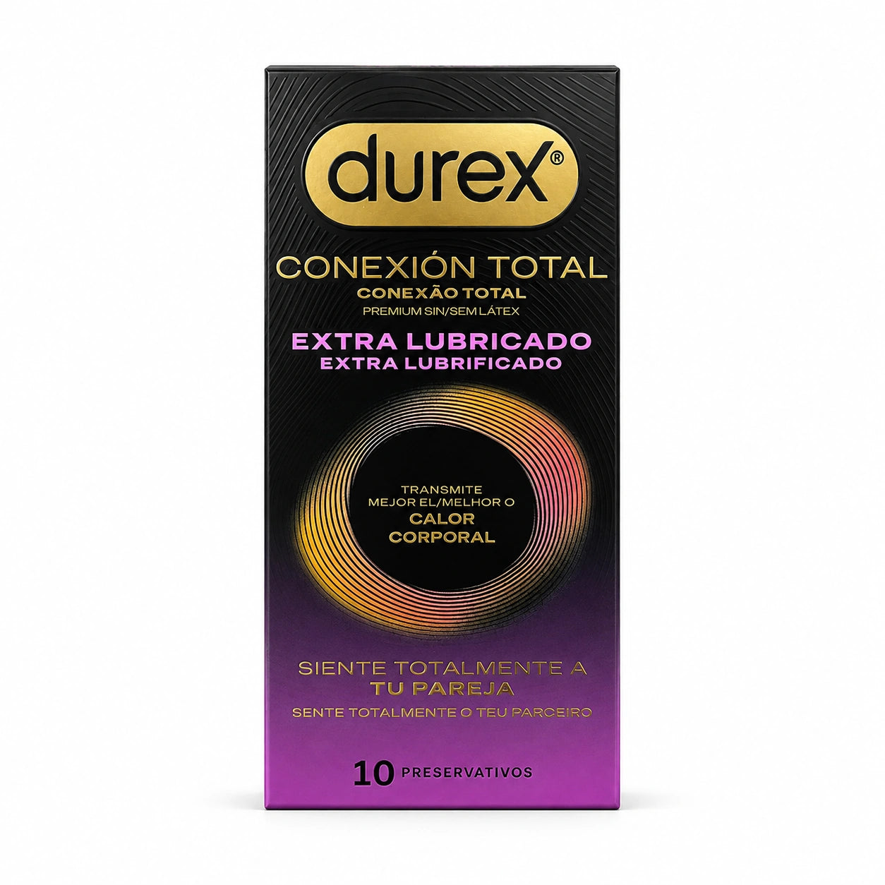 Durex Conexión Total Extralubricado | Preservativos Sin Látex Ultrafinos