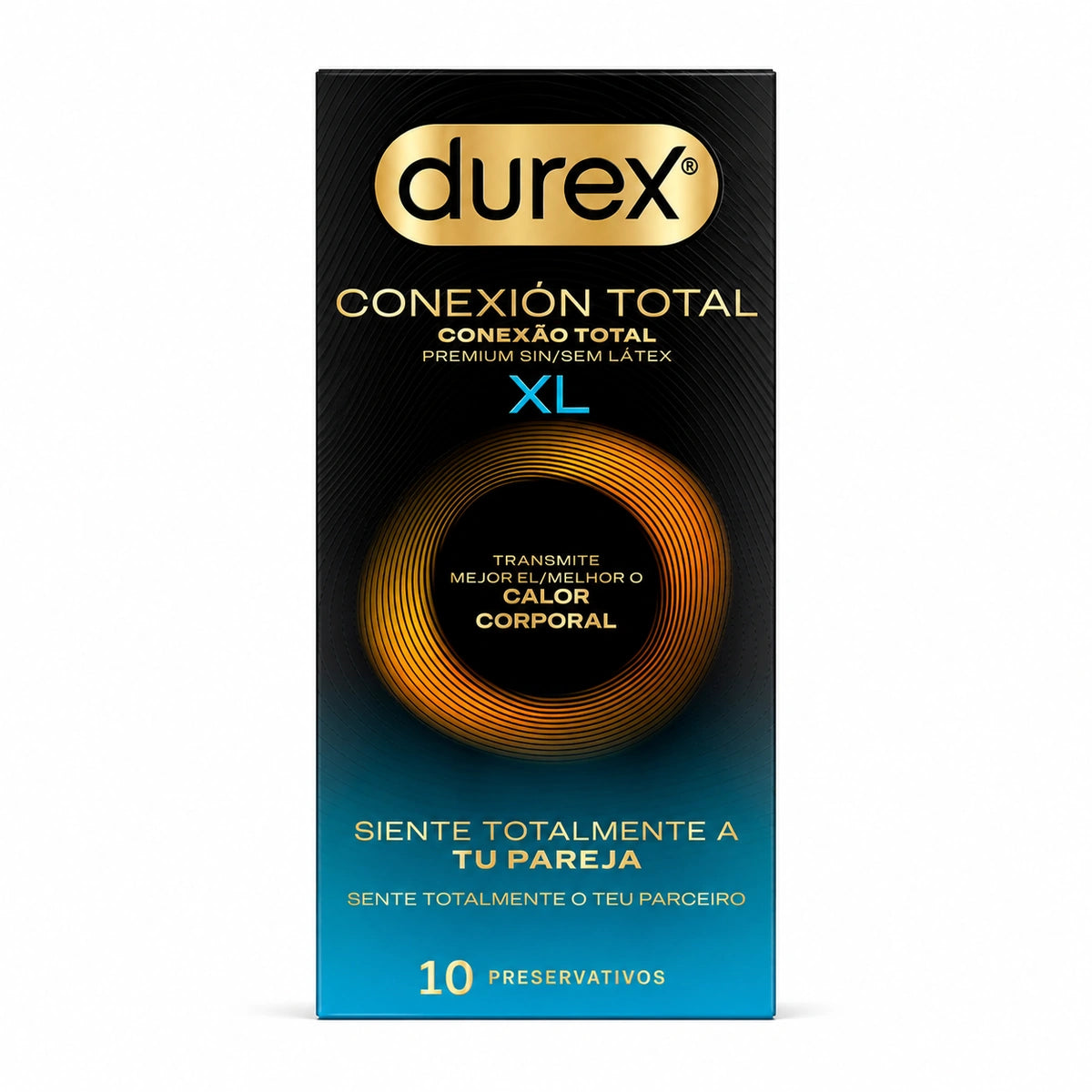 Durex Conexión Total XL | Preservativos Sin Látex Ultrafinos Talla Grande