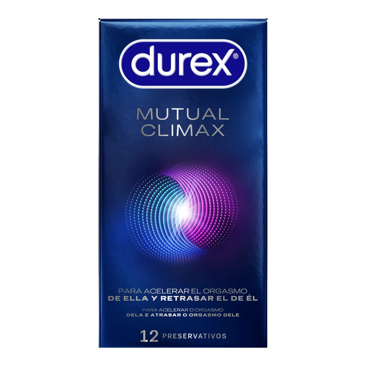 Durex Clímax Mutuo | Preservativos Retardantes con Puntos y Estrías