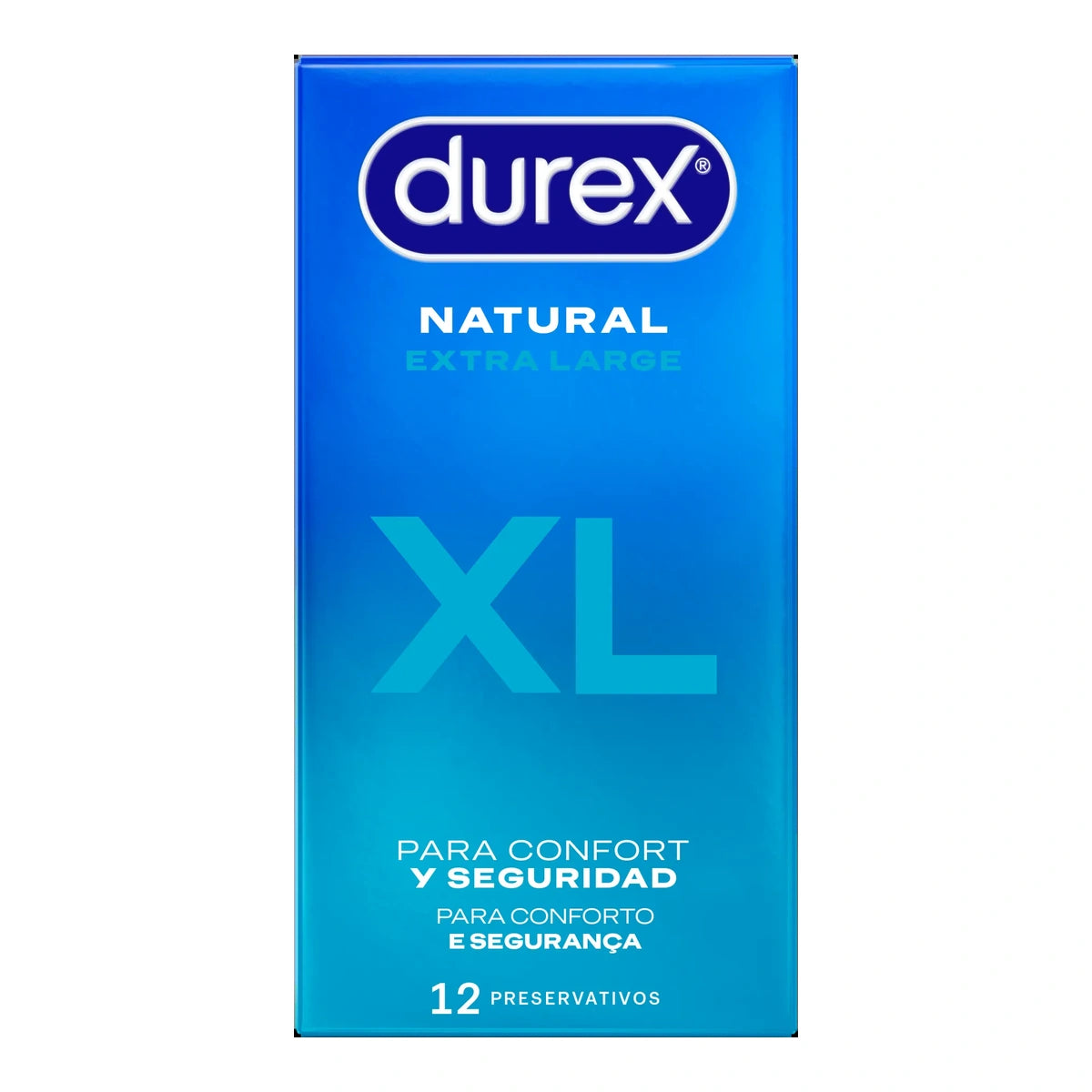 Durex Natural XL | Preservativos Talla Grande 60 mm