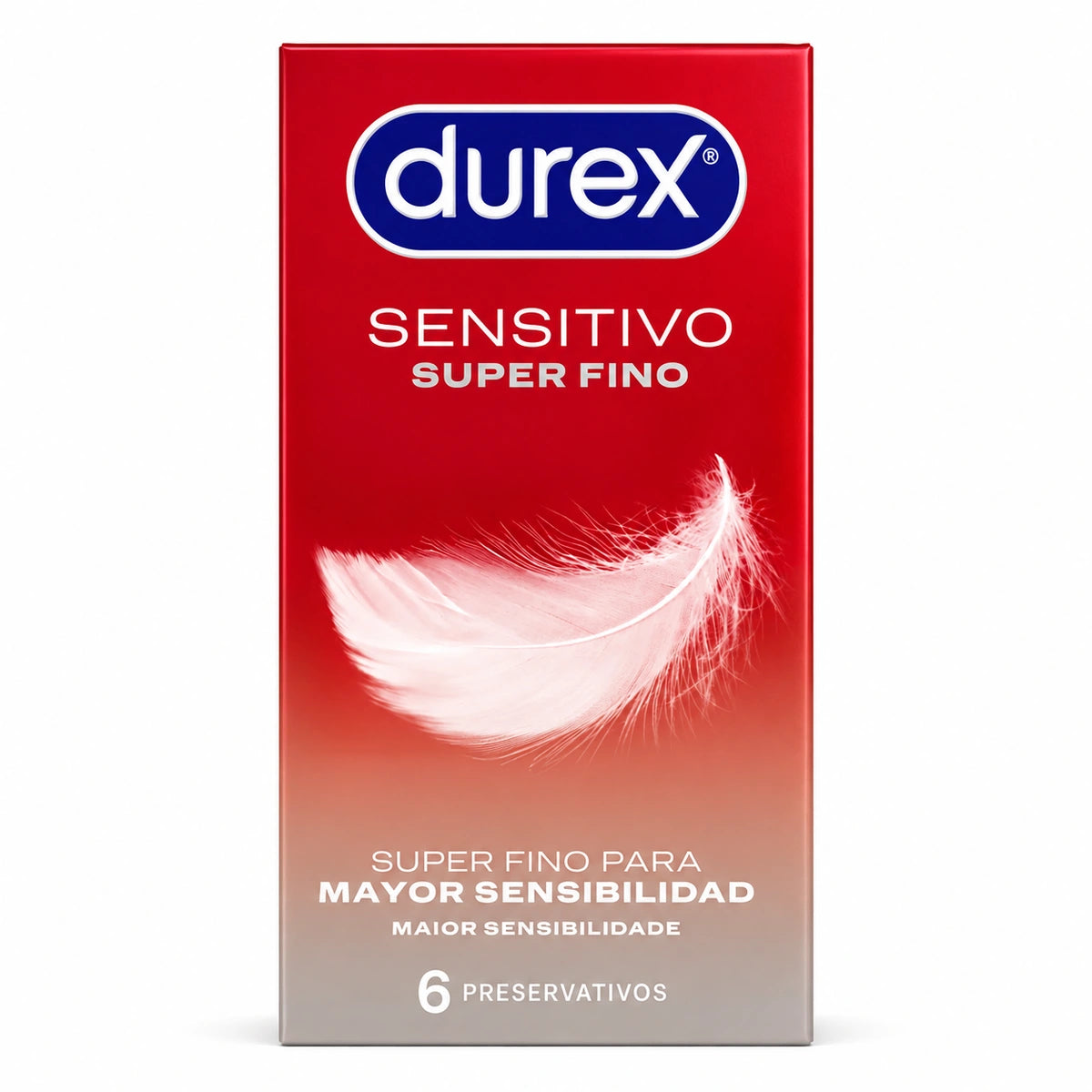 Durex Sensitivo Contacto Total | Preservativos Ultra Finos 56 mm