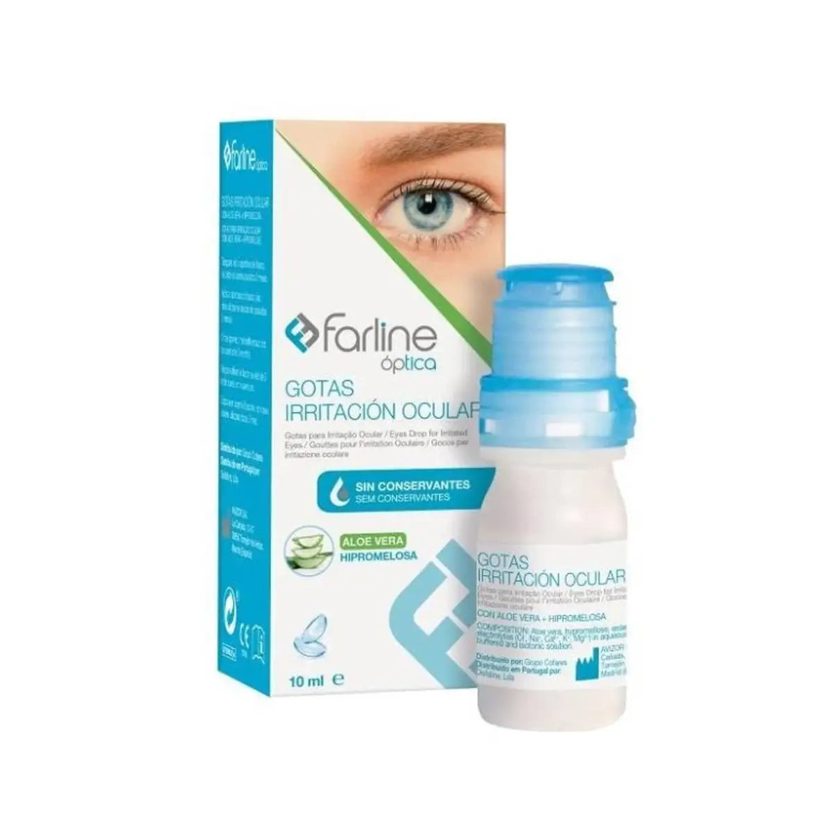 Gotas Irritación Ocular Aloe Vera Multidosis