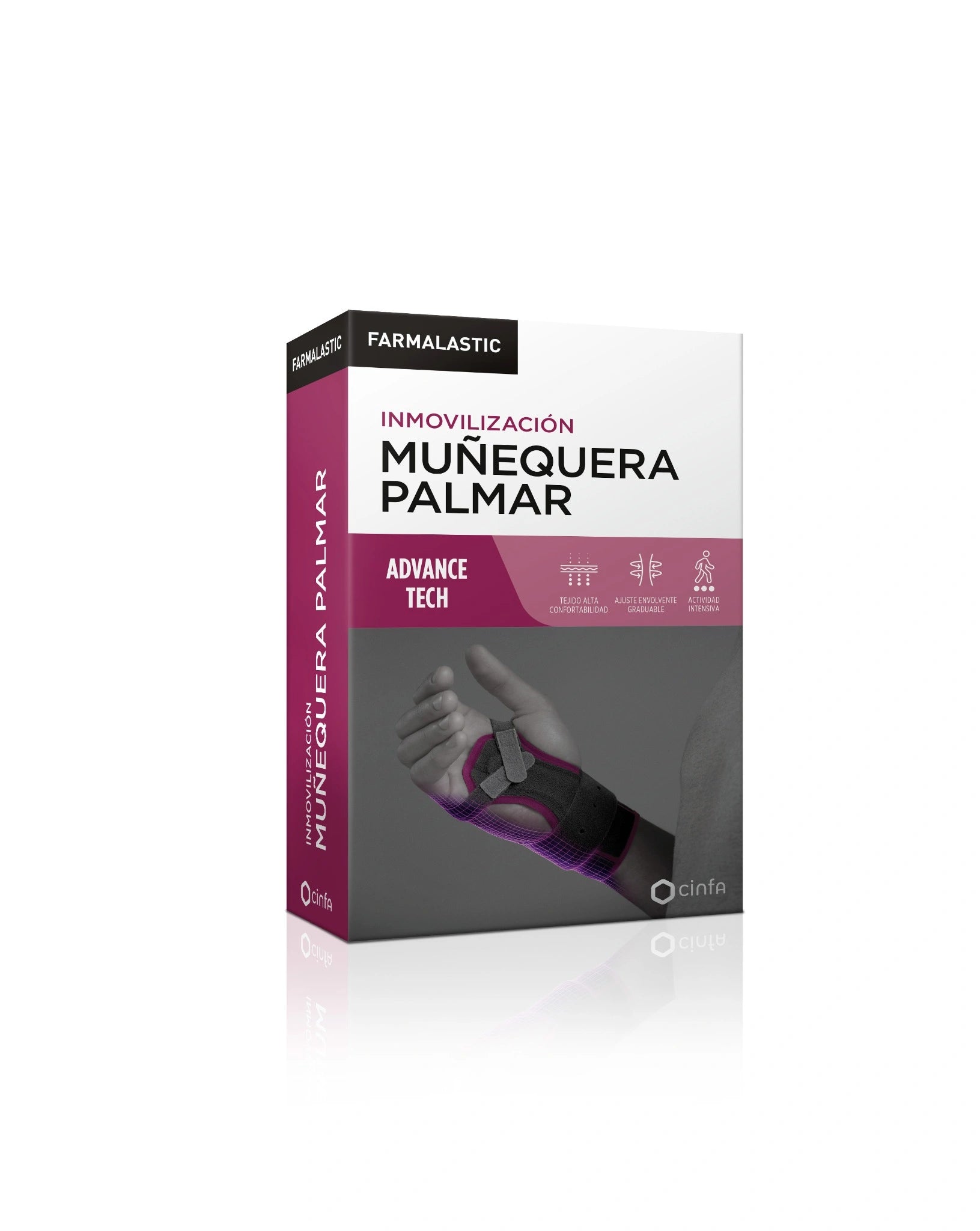 FARMALASTIC Muñequera Palmar Compression Tech