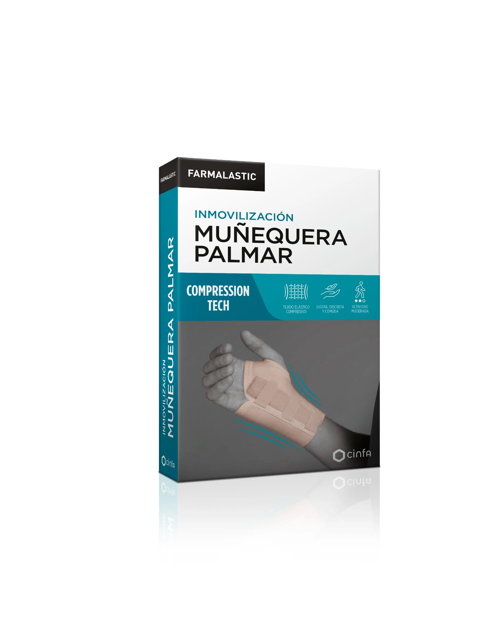 FARMALASTIC Muñequera Palmar Compression Tech