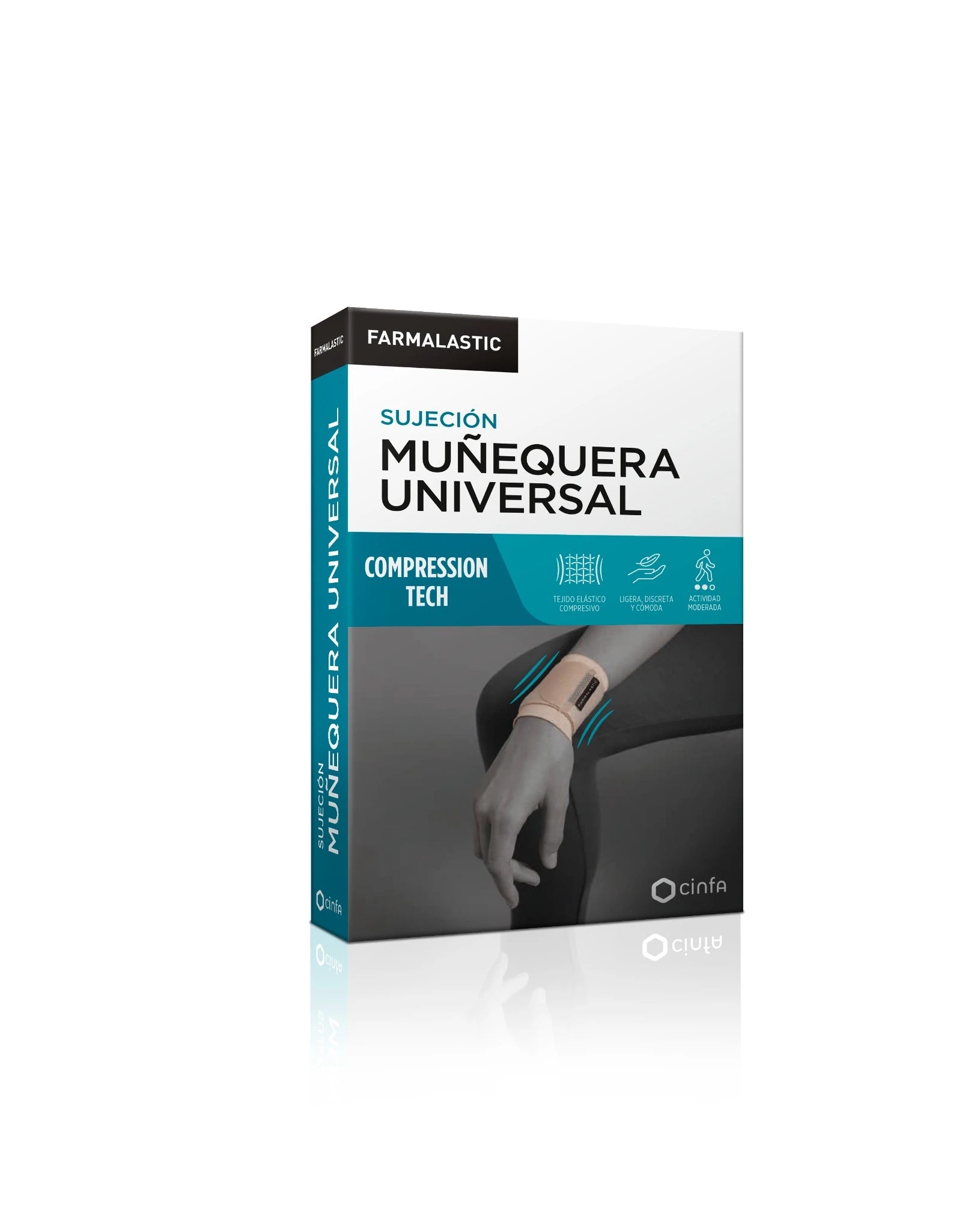 FARMALASTIC Muñequera Universal Compression Tech