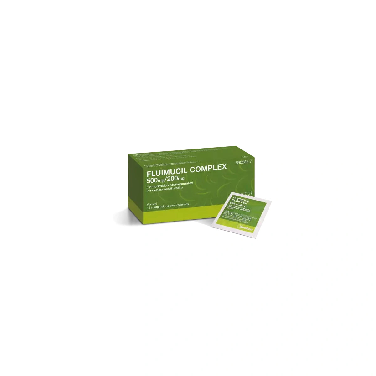 Fluimucil complex 500 mg / 200 mg comprimidos efervescentes