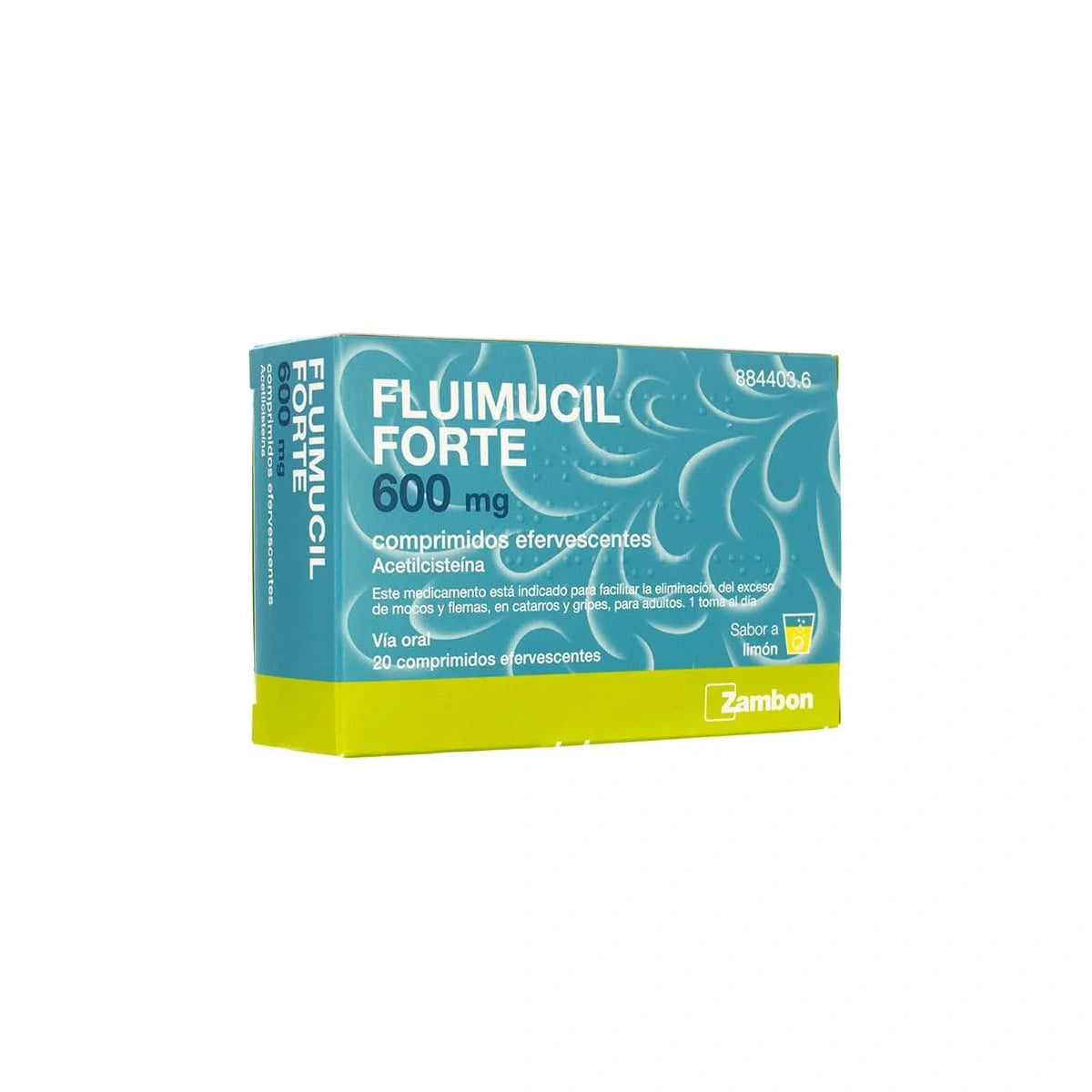 Fluimucil Forte 600 mg comprimidos efervescentes