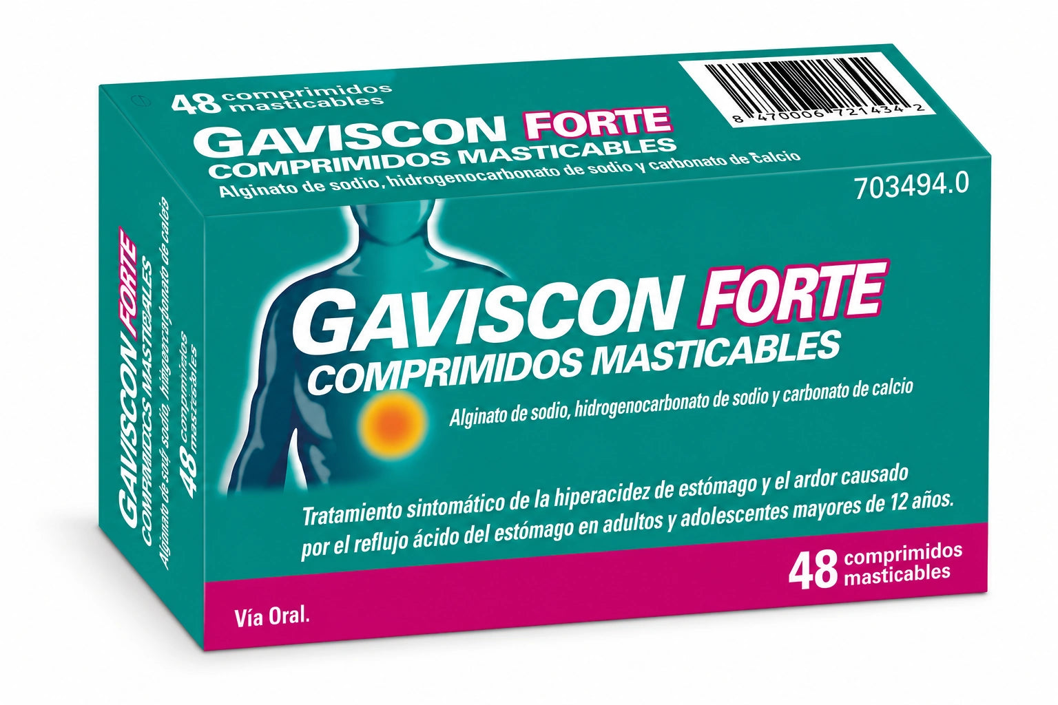Gaviscon Forte comprimidos masticables