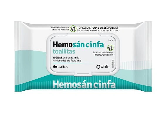 Hemosan Toallitas Higiene Anal