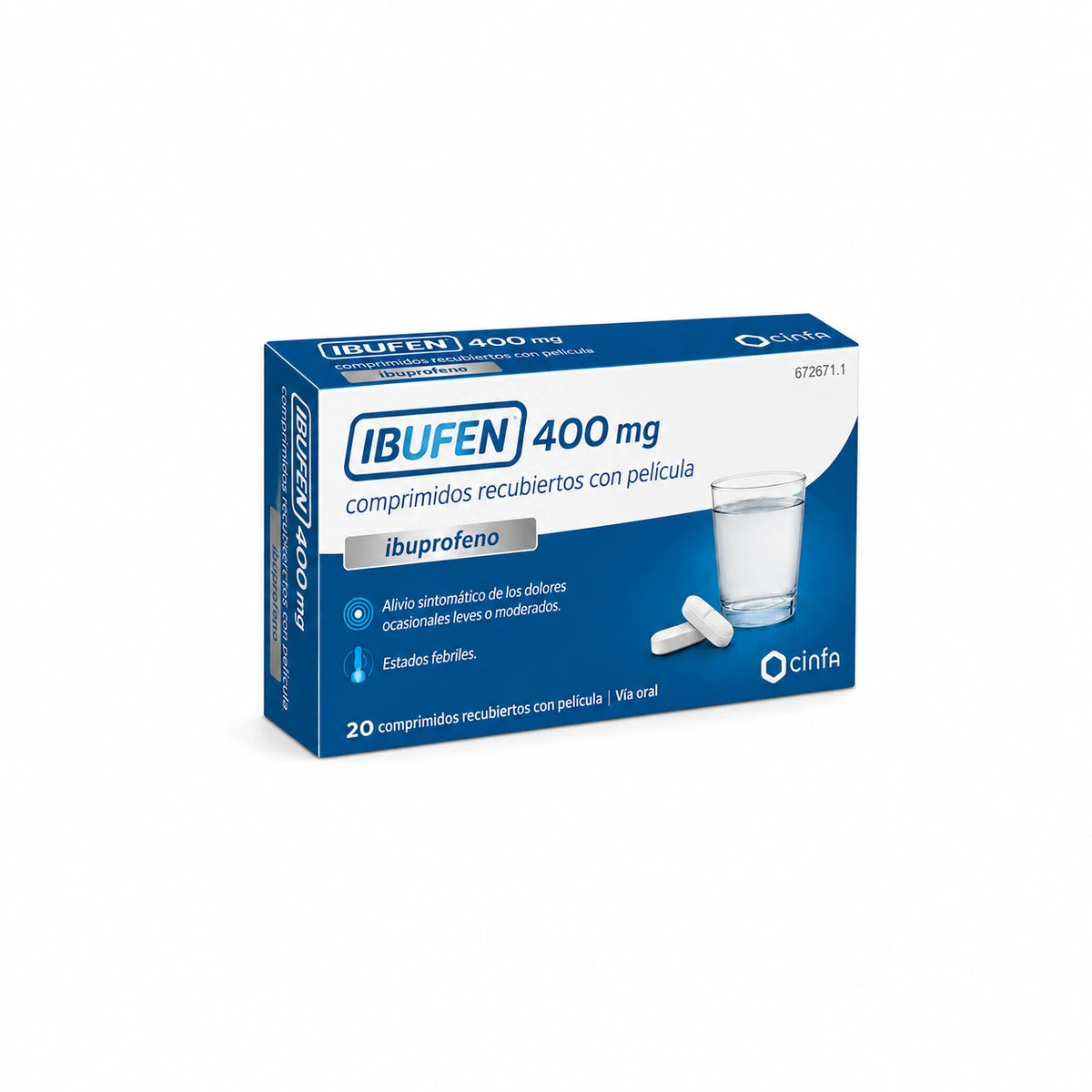 Ibufén 400 mg polvo oral