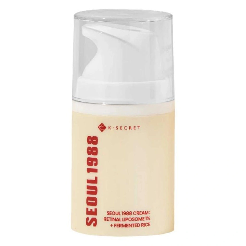 K-SECRET Seoul 1988 Cream Retinal Liposome 1% + Fermented Rice | Crema Antiedad | 50 ml