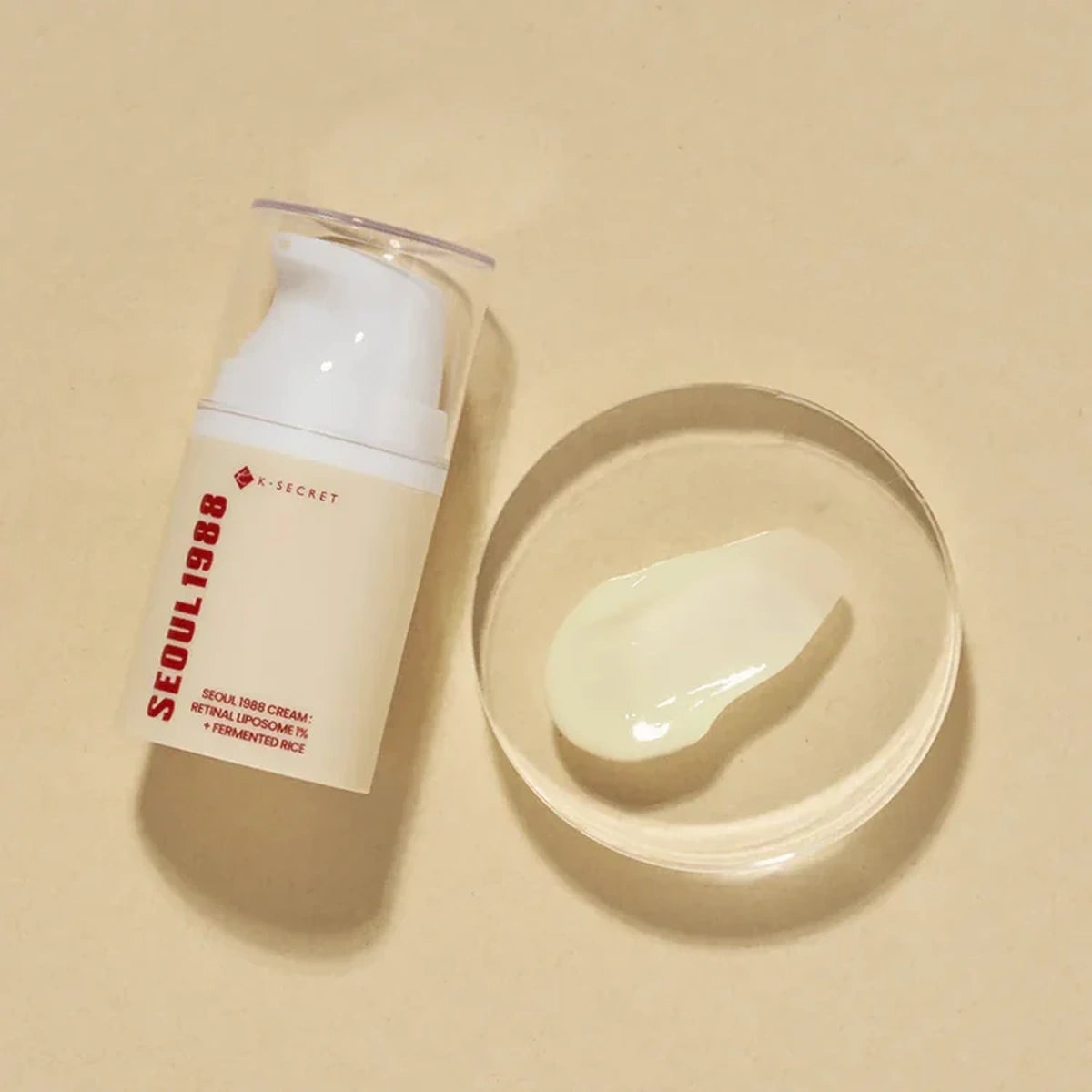 K-SECRET Seoul 1988 Cream Retinal Liposome 1% + Fermented Rice | Crema Antiedad | 50 ml