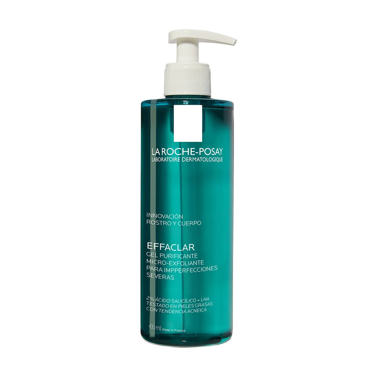 La Roche-Posay Effaclar Gel Purificante Micro-Exfoliante 400 ml — envase frontal