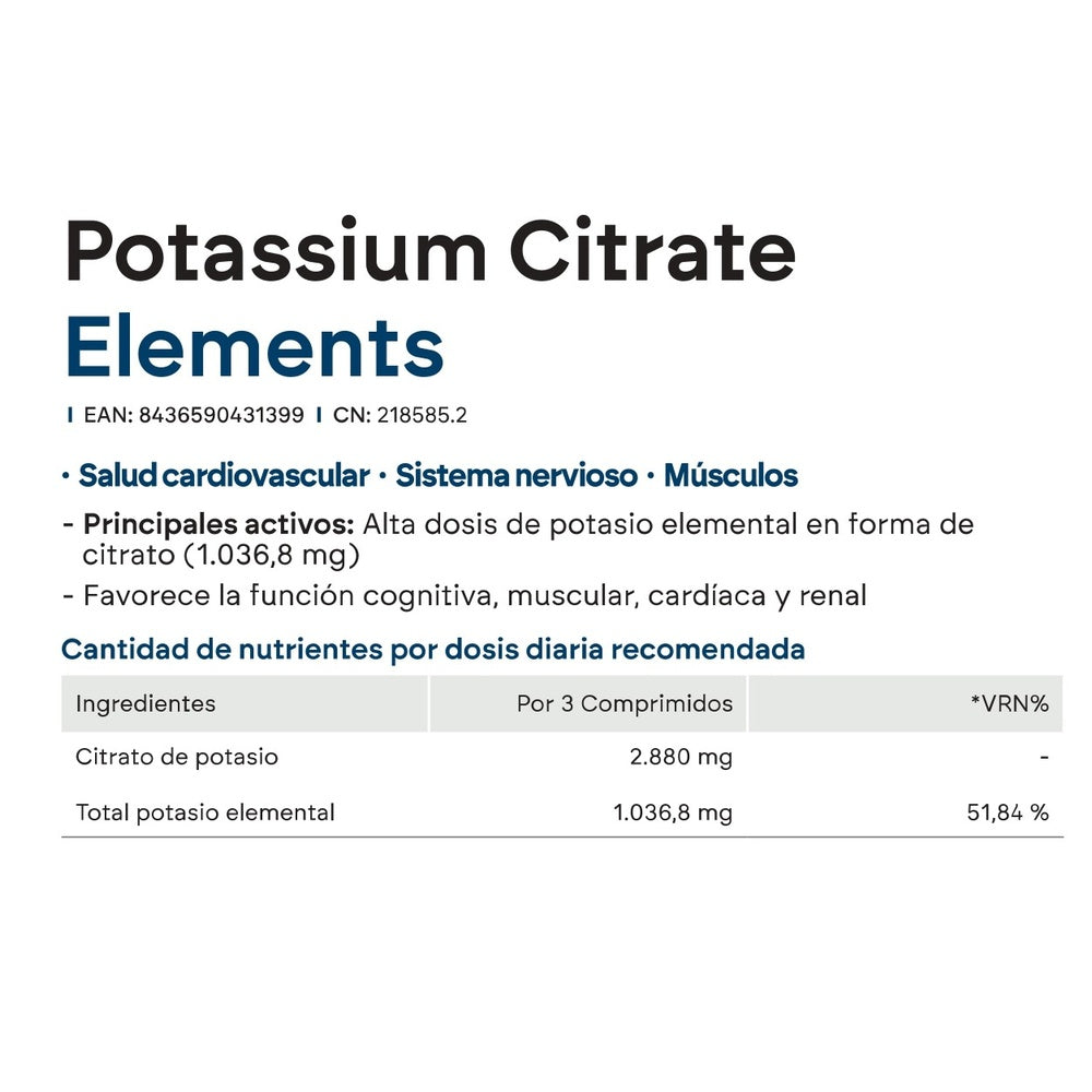 NUTRALIE Potasio Citrato