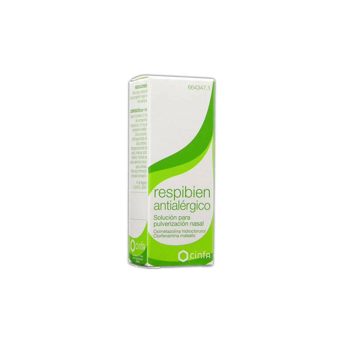 Respibien antialérgico solución para pulverización nasal