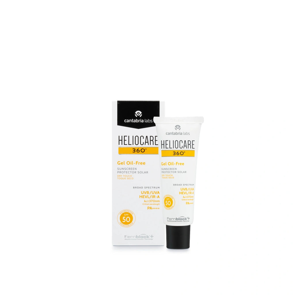 Heliocare 360º Gel Oil-Free SPF 50 Fotoprotector Facial para Piel Grasa y Acneica