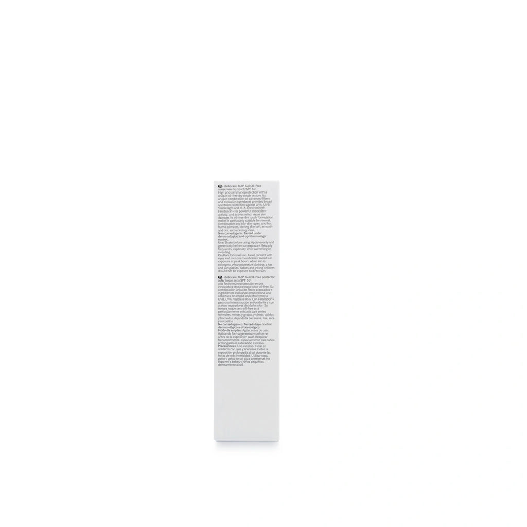Heliocare 360º Gel Oil-Free SPF 50 Fotoprotector Facial para Piel Grasa y Acneica