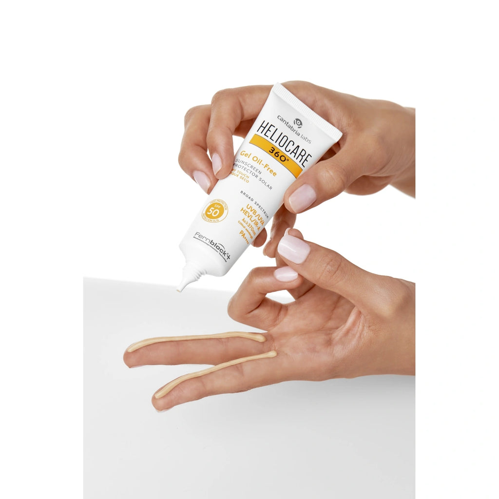 Heliocare 360º Gel Oil-Free SPF 50 Fotoprotector Facial para Piel Grasa y Acneica