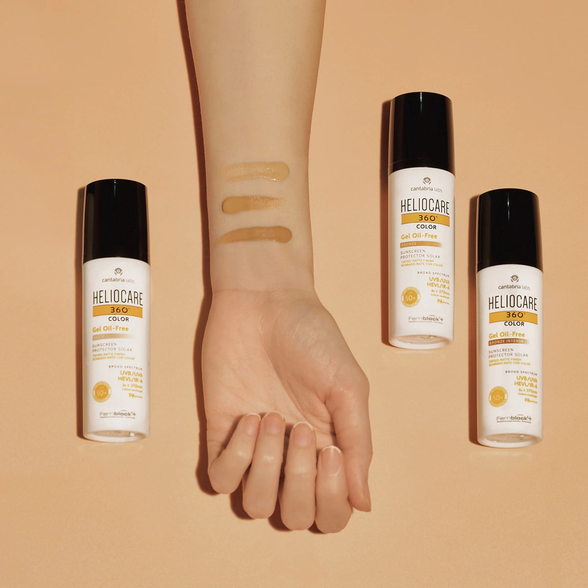 Heliocare 360º Gel Oil-Free Beige SPF 50 Fotoprotector Facial