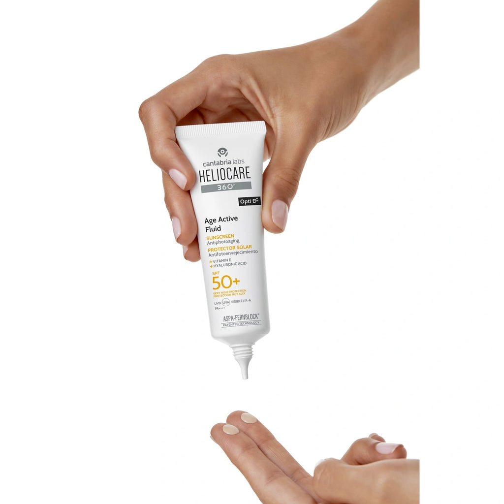 Heliocare 360º Age Active Fluid SPF 50+ Fotoprotector Facial Antiedad