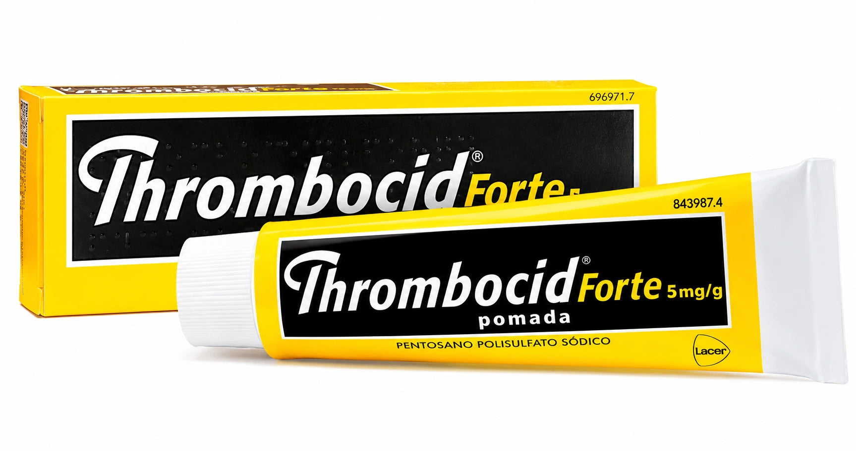 Thrombocid Forte 5 mg/g pomada