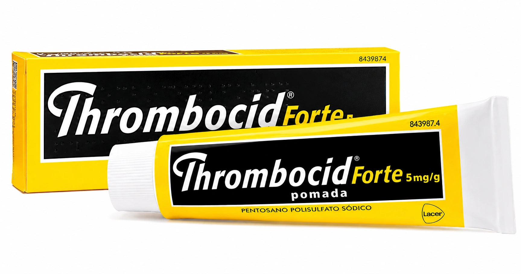 Thrombocid Forte 5 mg/g pomada